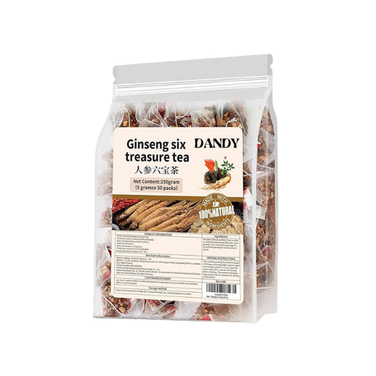 Ginseng Six Treasure Tea (25 Servings)